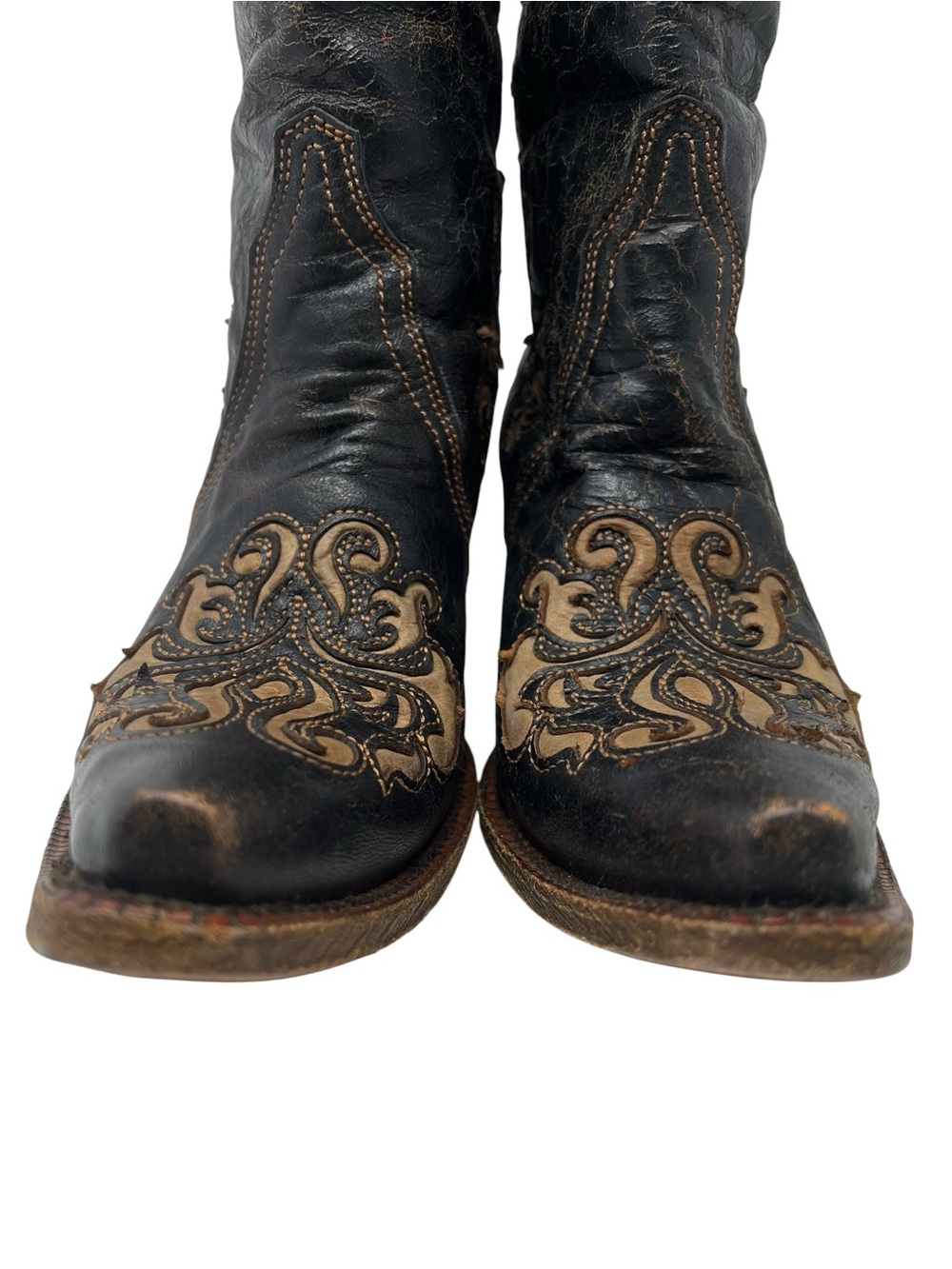 Corral Vintage Embroidered Western Boots - Picture 4 of 10
